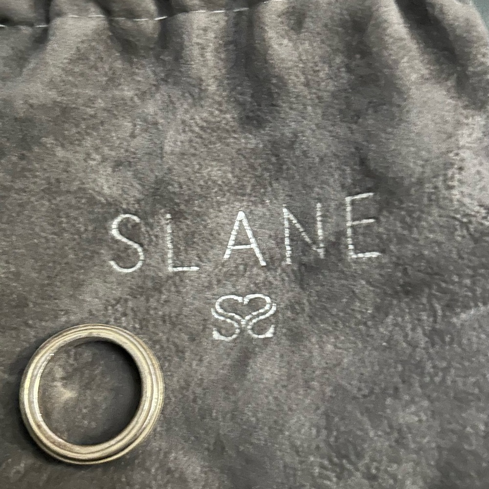 SLANE sterling silver band